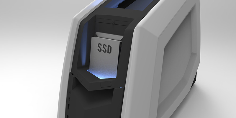Illustration for article titled The Revolt 2 Gaming PC Wears Its Graphics Card Like A Pretty Hat